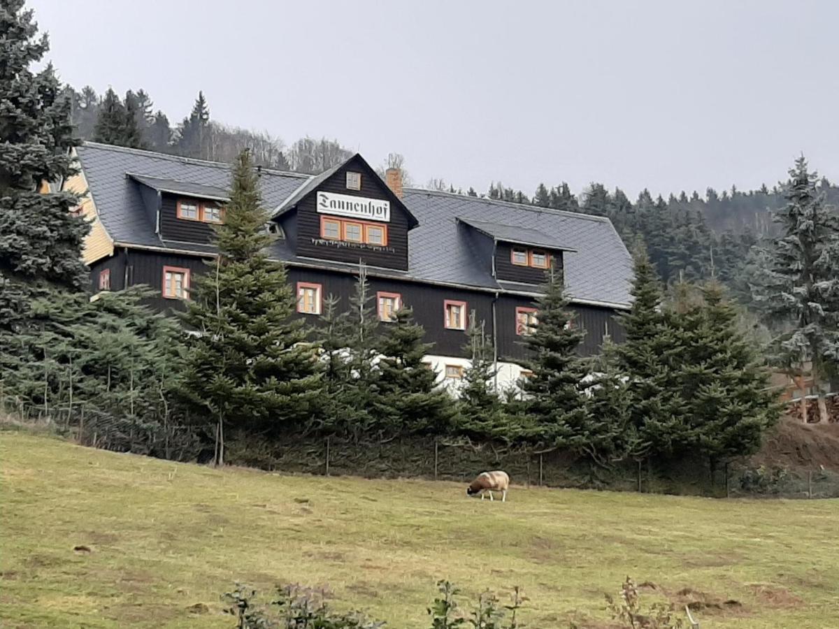 Pension Gaststaette Tannenhof Saupsdorf المظهر الخارجي الصورة
